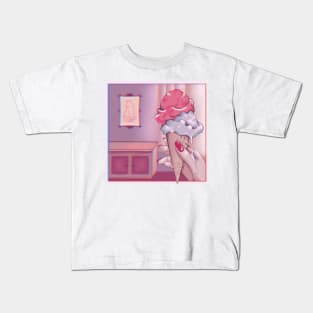 Who doesn't loves ice cream Kids T-Shirt